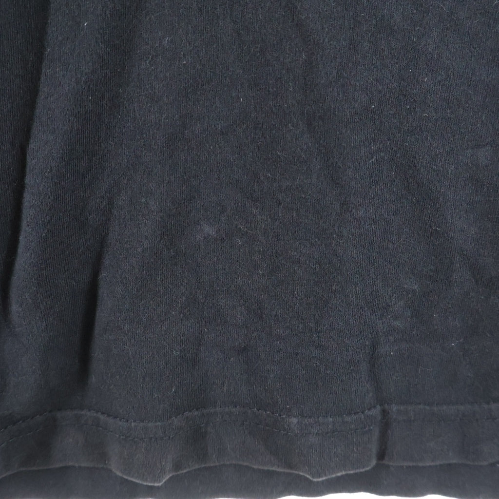CHROME HEARTS(クロムハーツ) LAS VEGAS DBL FLRL HORSESHOE L/S TEE ラスベガス限定 ダブルフローラル ホースシュープリント長袖Tシャツ ブラック