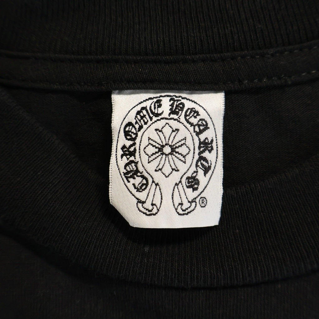 CHROME HEARTS(クロムハーツ) OLD Back Framed Cross S/S Tee オールド バックフレームドクロスプリント半袖Tシャツ ブラック/ピンク