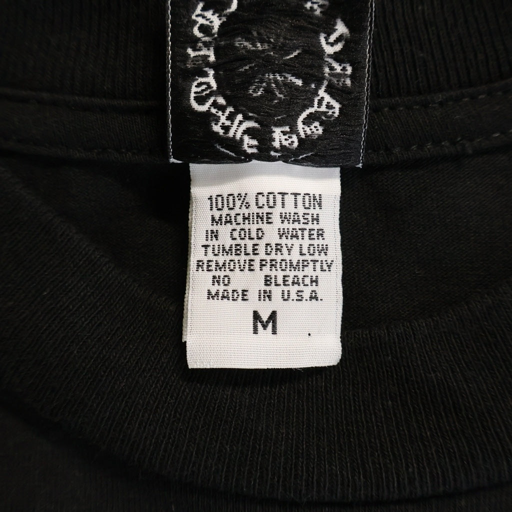 CHROME HEARTS(クロムハーツ) OLD Back Framed Cross S/S Tee オールド バックフレームドクロスプリント半袖Tシャツ ブラック/ピンク