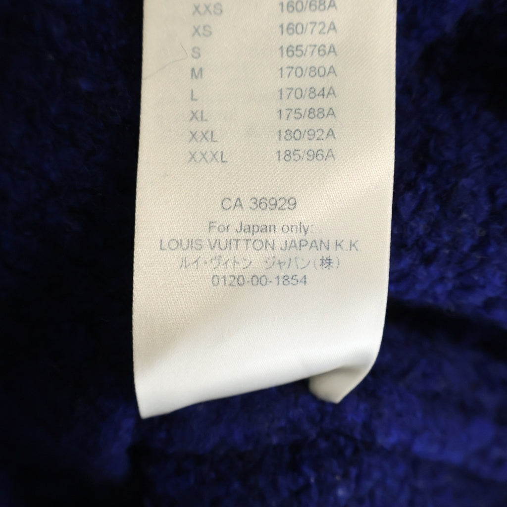 LOUIS VUITTON(ルイヴィトン) LVインタルシア クルーネックニット ブルー RM202M VSS HJN18W