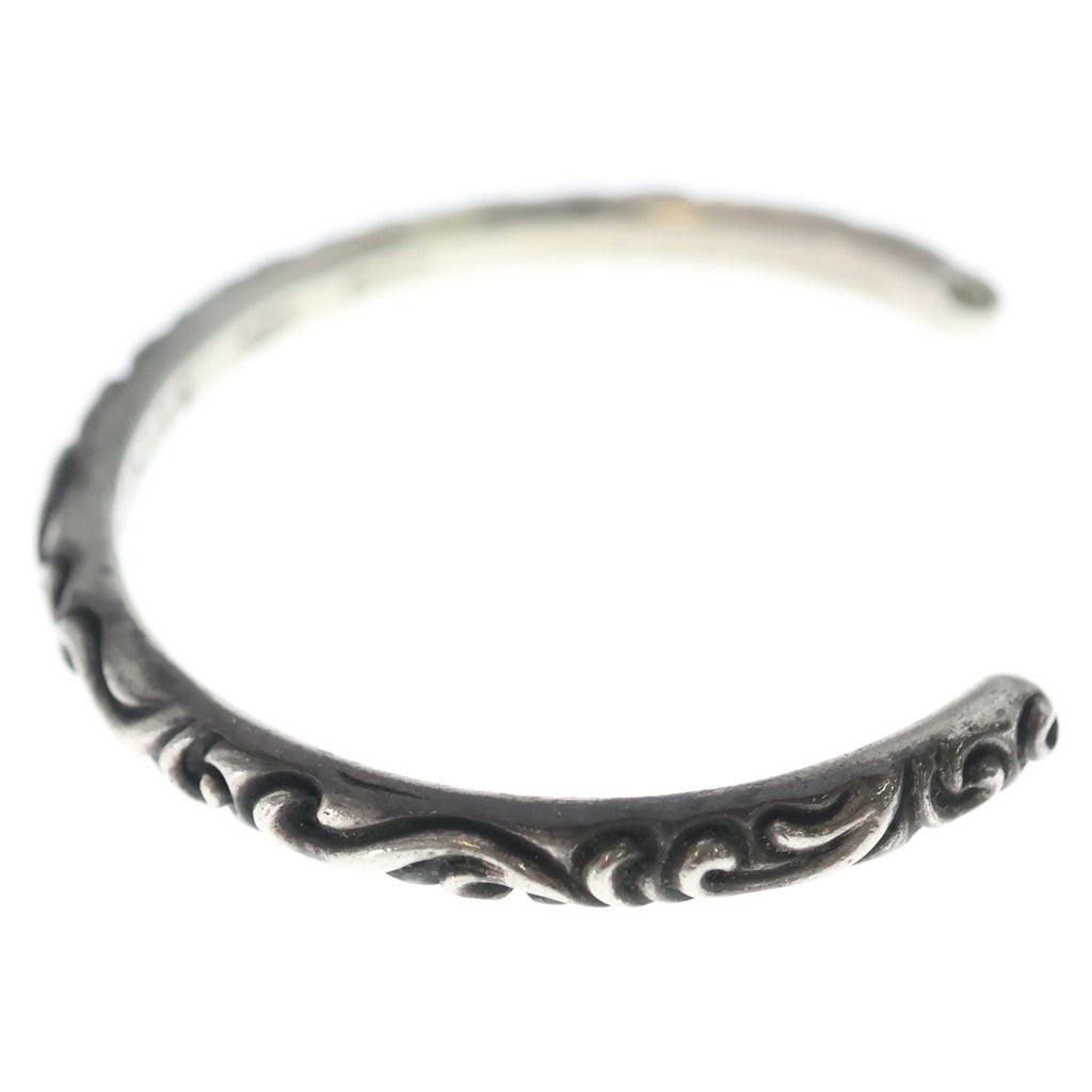 CHROME HEARTS(クロムハーツ) BANGLE SCROLL スクロールバンドバングル ブレスレット シルバー BCA127