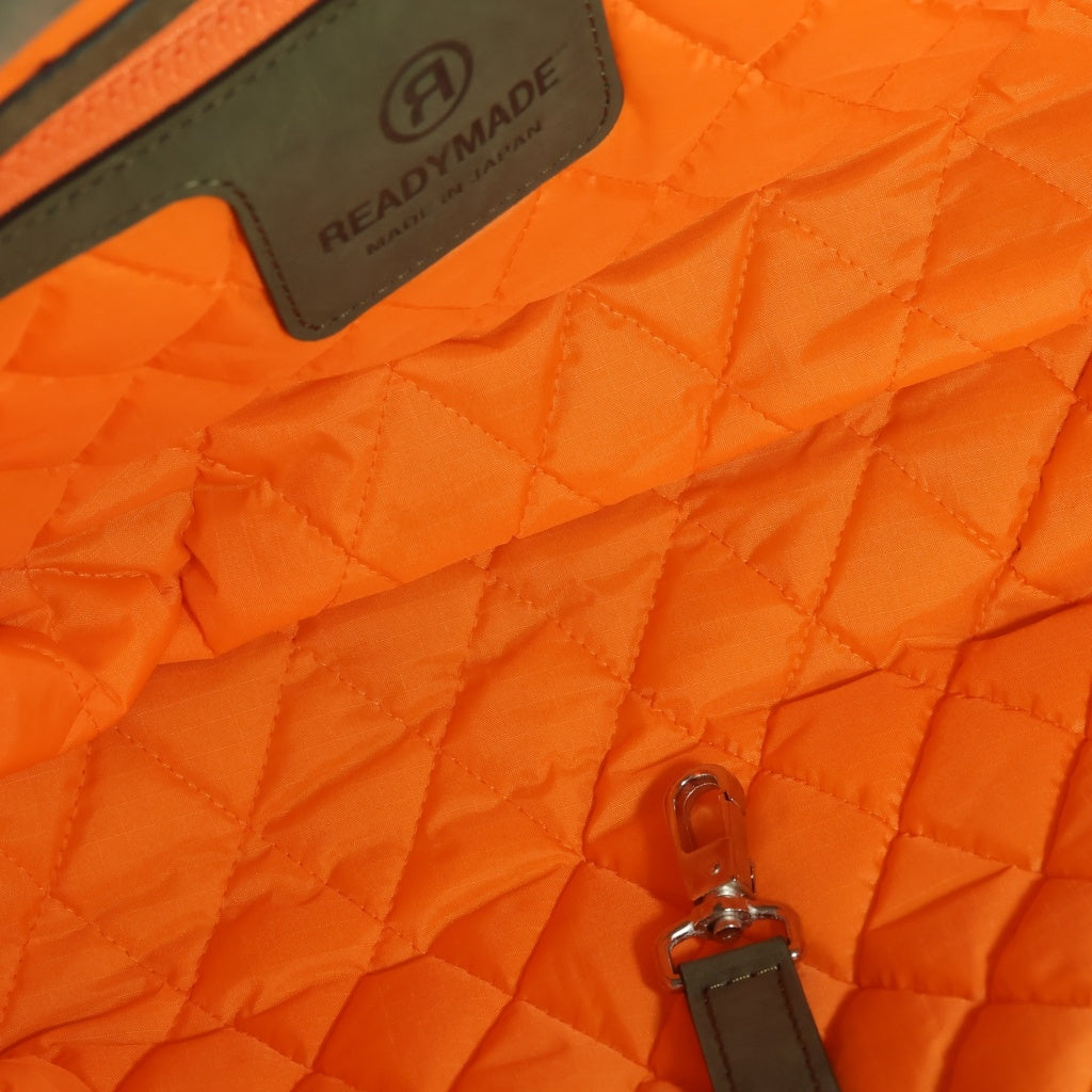 READY MADE(レディメイド) FLUFFY TOTE BAG MEDIUM ヴィンテージ フラッフィー トート バッグ ハンドバッグ カーキ RE-CO-KH-00-00-253 レディース