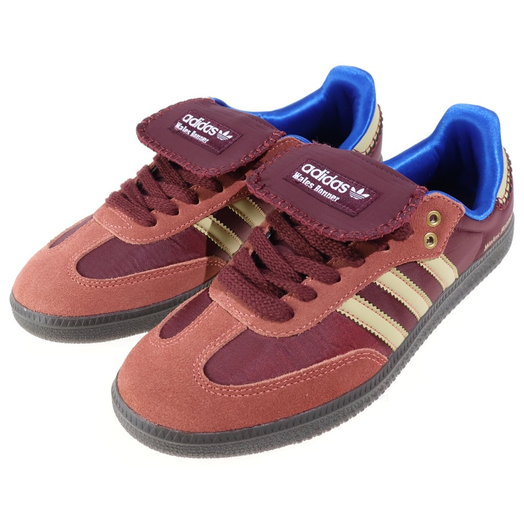 adidas(アディダス) ×Wales Bonner Samba Nylon Low ウェールズボナー サンバ ナイロン ローカットスニーカー バーガンディ US8/26.0cm IE0579