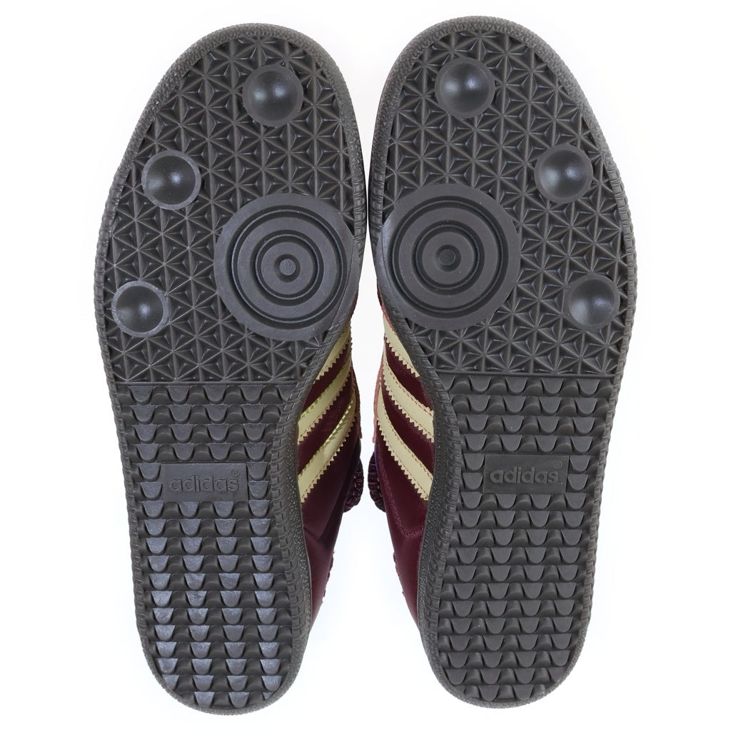 adidas(アディダス) ×Wales Bonner Samba Nylon Low ウェールズボナー サンバ ナイロン ローカットスニーカー バーガンディ US8/26.0cm IE0579