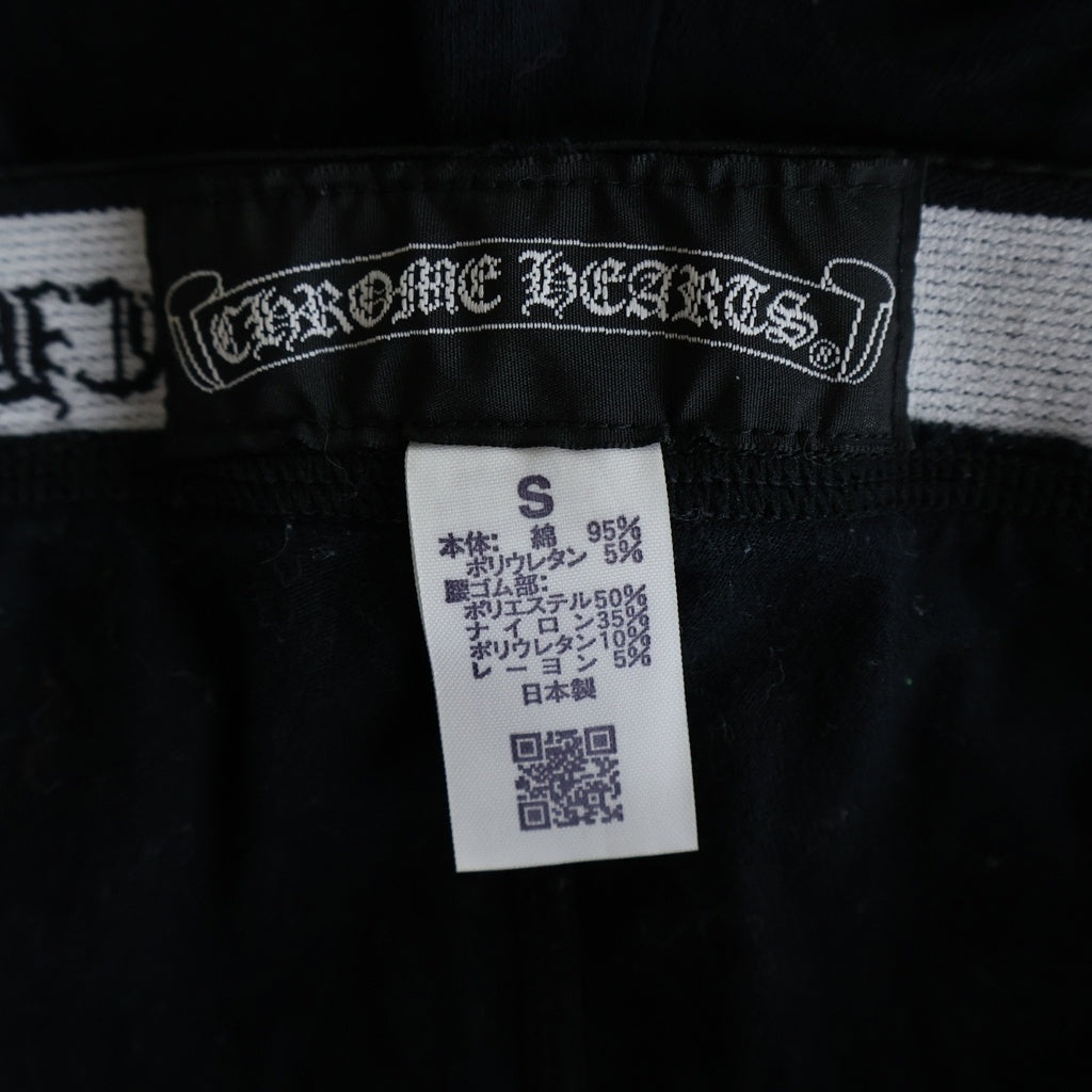 CHROME HEARTS(クロムハーツ) HORSE SHOE ホースシュープリント レギンスロングパンツ レディース ブラック ー