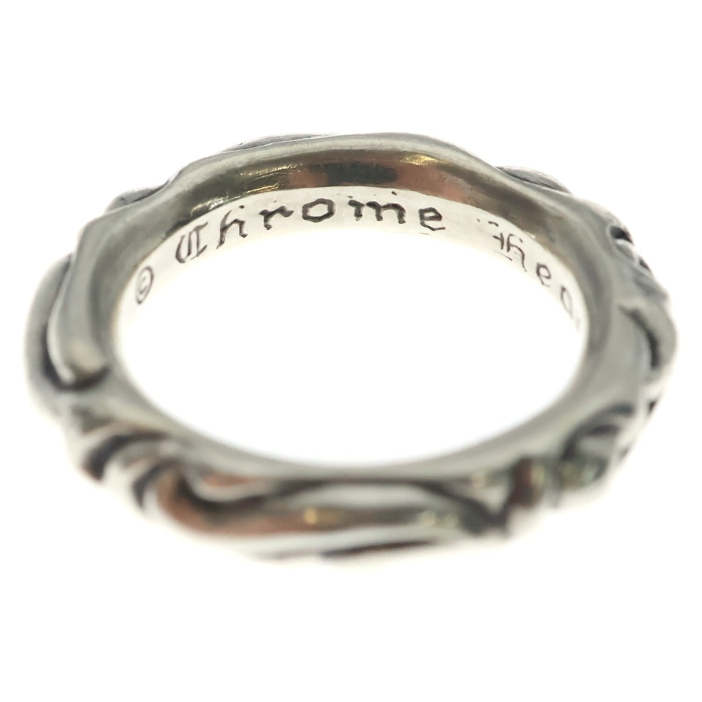 CHROME HEARTS(クロムハーツ) SCRL BAND スクロールバンド リング シルバー BCA351
