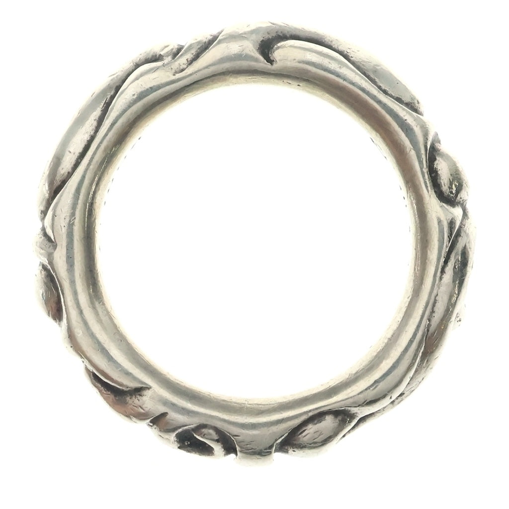 CHROME HEARTS(クロムハーツ) SCRL BAND スクロールバンド リング シルバー BCA351