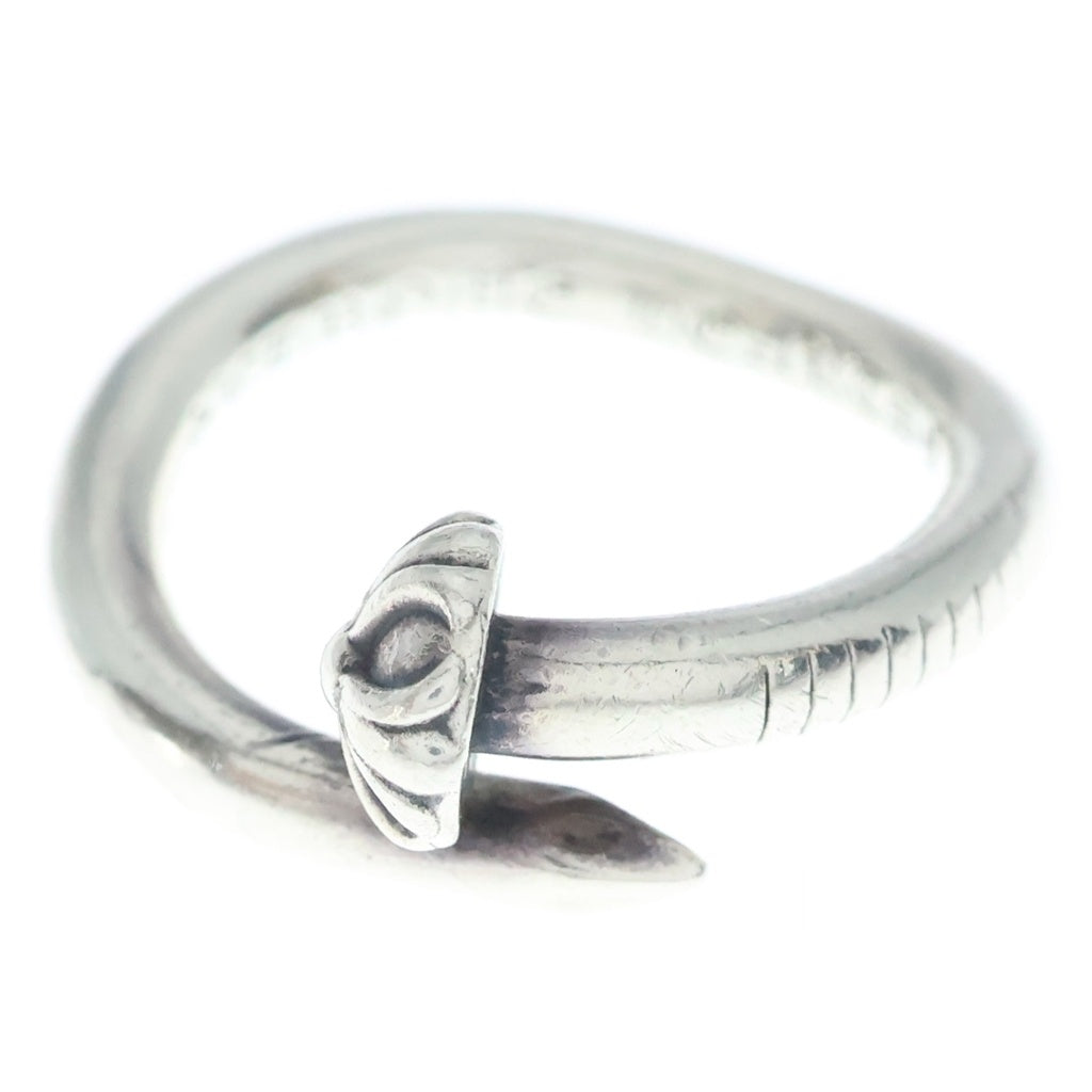 CHROME HEARTS(クロムハーツ) NAIL CRSBALL ネイル クロスボール リング シルバー BCA349