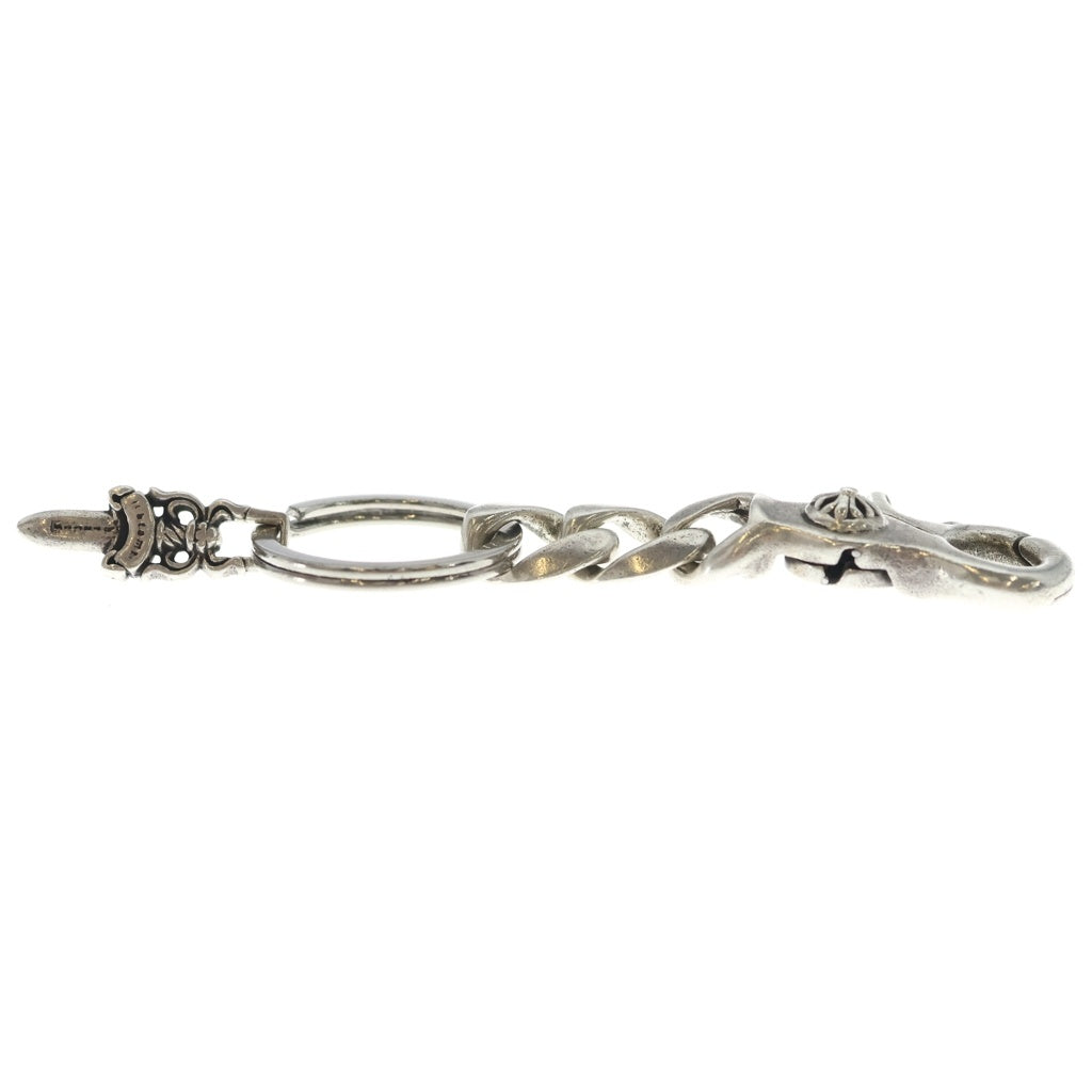 CHROME HEARTS(クロムハーツ) CLP CHN CLASSIC-S/ショートクラシックリンク キーチェーン シルバー BCA070