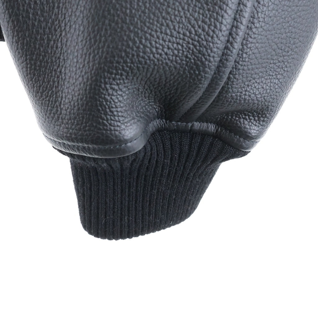 LOUIS VUITTON(ルイヴィトン) 24AW Damier Varsity Blouson ダミエ バーシティ ブルゾン スタジャン ブラック/レッド RM242M BQV HRL83E