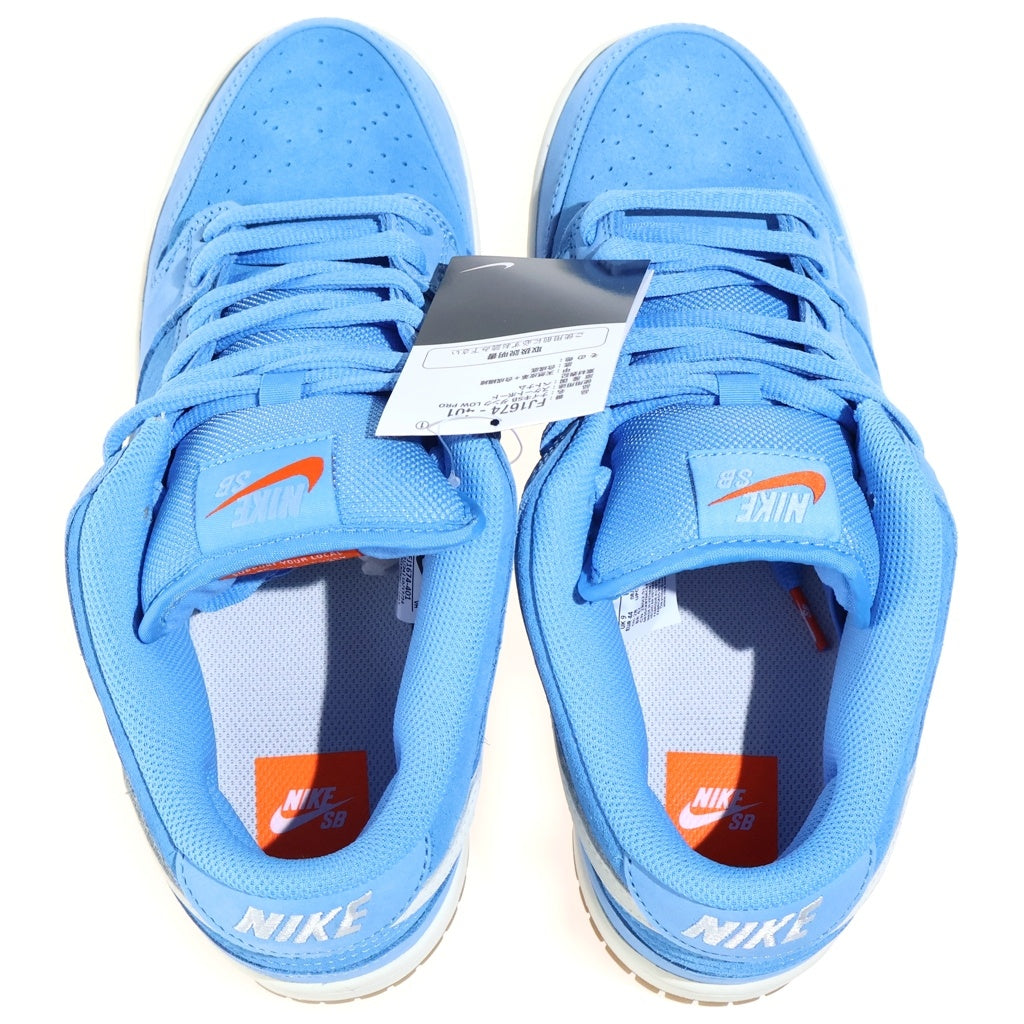NIKE(ナイキ) DUNK LOW PRO ISO University Blue ダンクロープロ ユニバーシティブルー ローカットスニーカー ブルー US10/28cm FJ1674-401