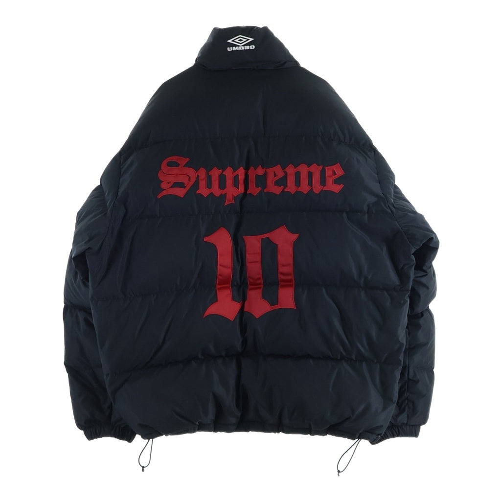 SUPREME(シュプリーム) 25AW x Umbro Down Puffer Jacket アンブロ ダウン パファー ダウンジャケット ブラック