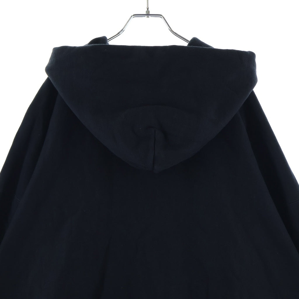 READY MADE(レディメイド) 24AW BIG HOODIE LOGO プルオーバーパーカー ブラック RE-CO-BK-00-00-285