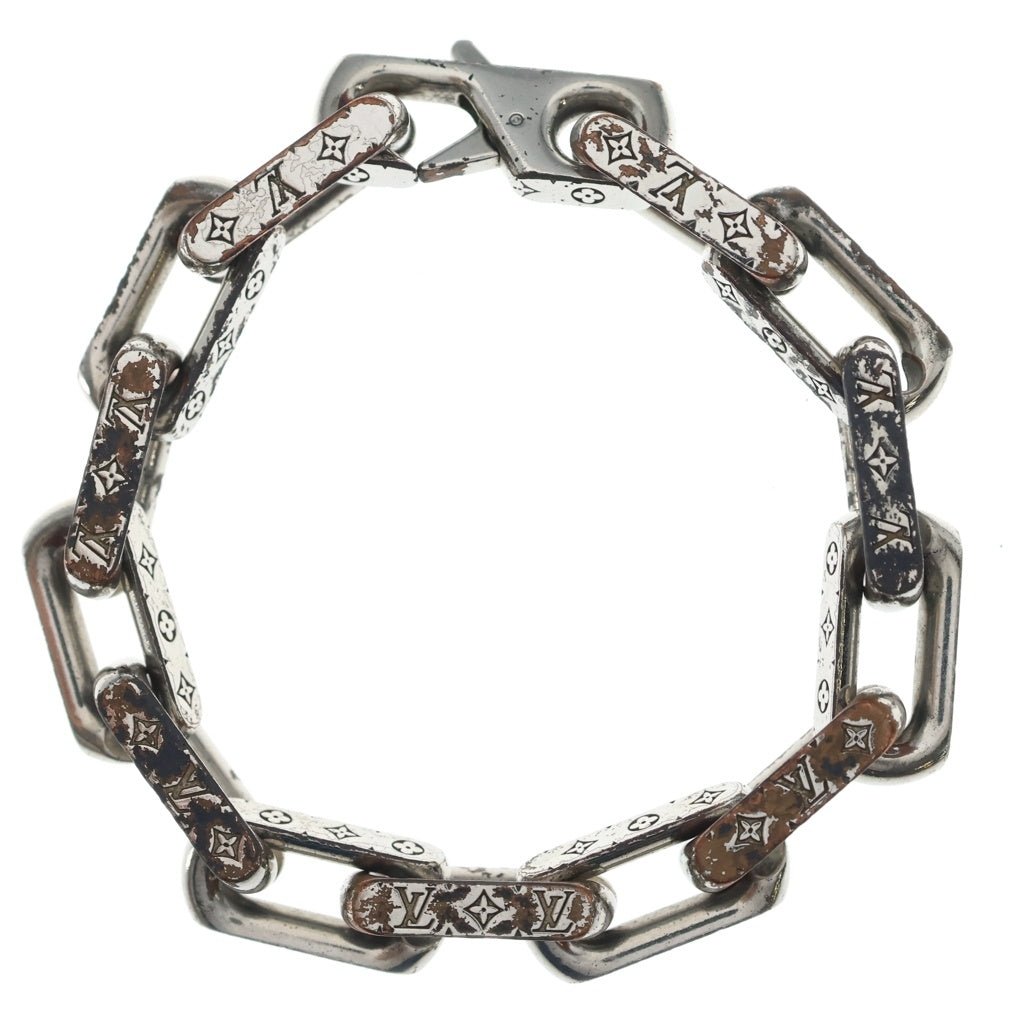 LOUIS VUITTON(ルイヴィトン) ブレスレット・モノグラム チェーン メタル ブレスレット チェーンブレスレット シルバー M64223 レディース