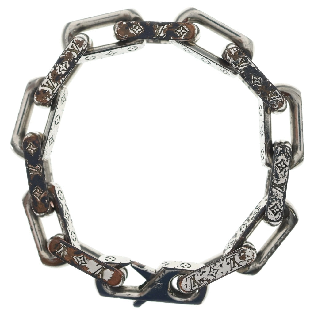 LOUIS VUITTON(ルイヴィトン) ブレスレット・モノグラム チェーン メタル ブレスレット チェーンブレスレット シルバー M64223 レディース