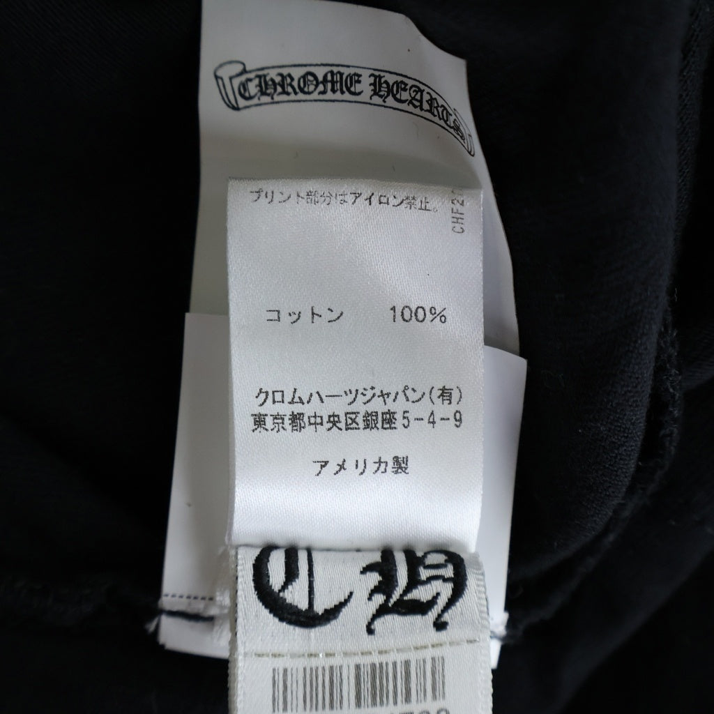 CHROME HEARTS(クロムハーツ) Y NOT King Taco ワイノット キングタコ 3セメタリークロス ノースリーブ ブラック レディース
