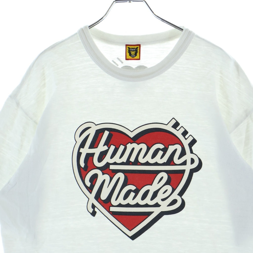 HUMAN MADE(ヒューマンメイド) Graphic Tee グラフィック ハートロゴ 半袖Tシャツカットソー ホワイト