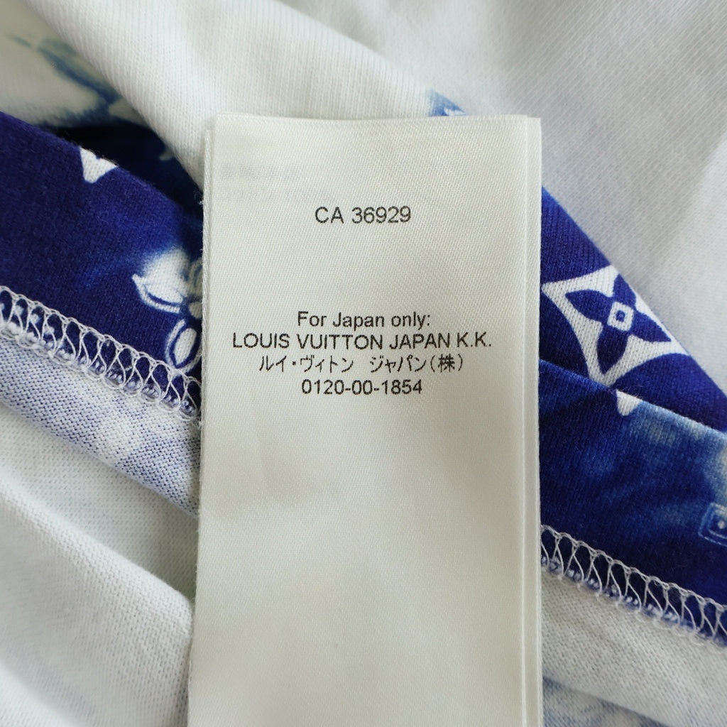 LOUIS VUITTON(ルイヴィトン) 2AW NPG モノグラムバンダナプリント クルーネック半袖Tシャツ ブルー HNY26W