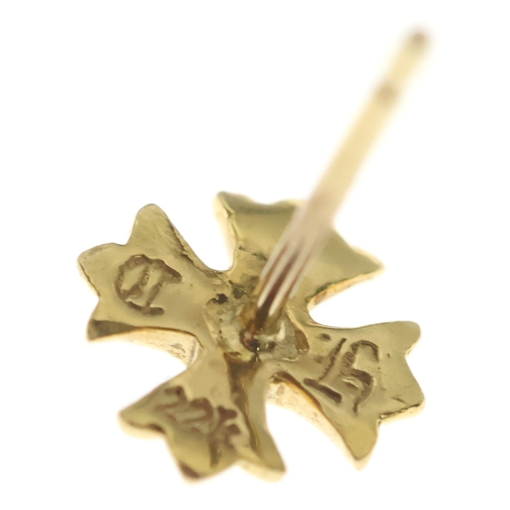 CHROME HEARTS(クロムハーツ) 22K No2 CH PLS CHプラス スタッドピアス ゴールド BCA022