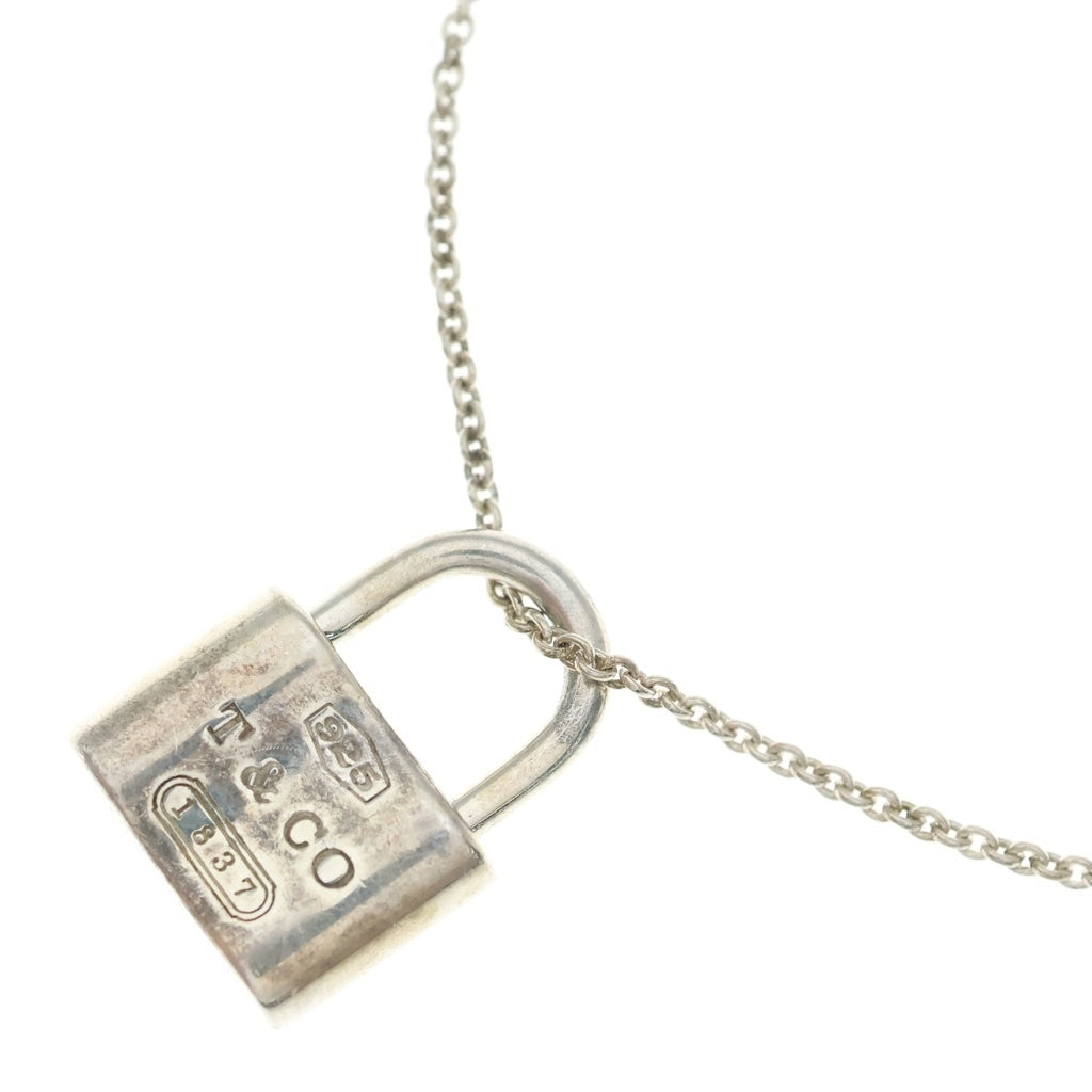 TIFFANY & Co.(ティファニー) ロックチャームネックレス Ag925 シルバー レディース