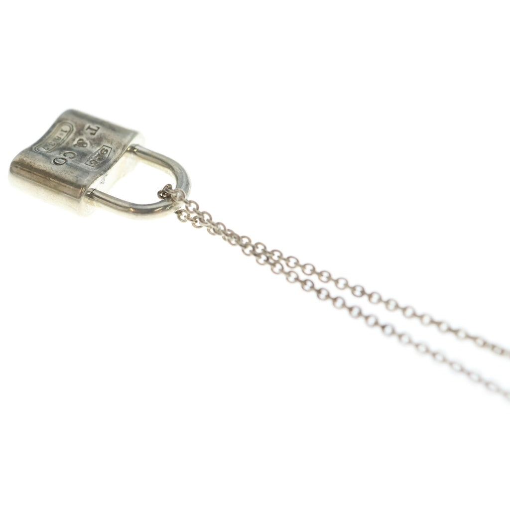 TIFFANY & Co.(ティファニー) ロックチャームネックレス Ag925 シルバー レディース