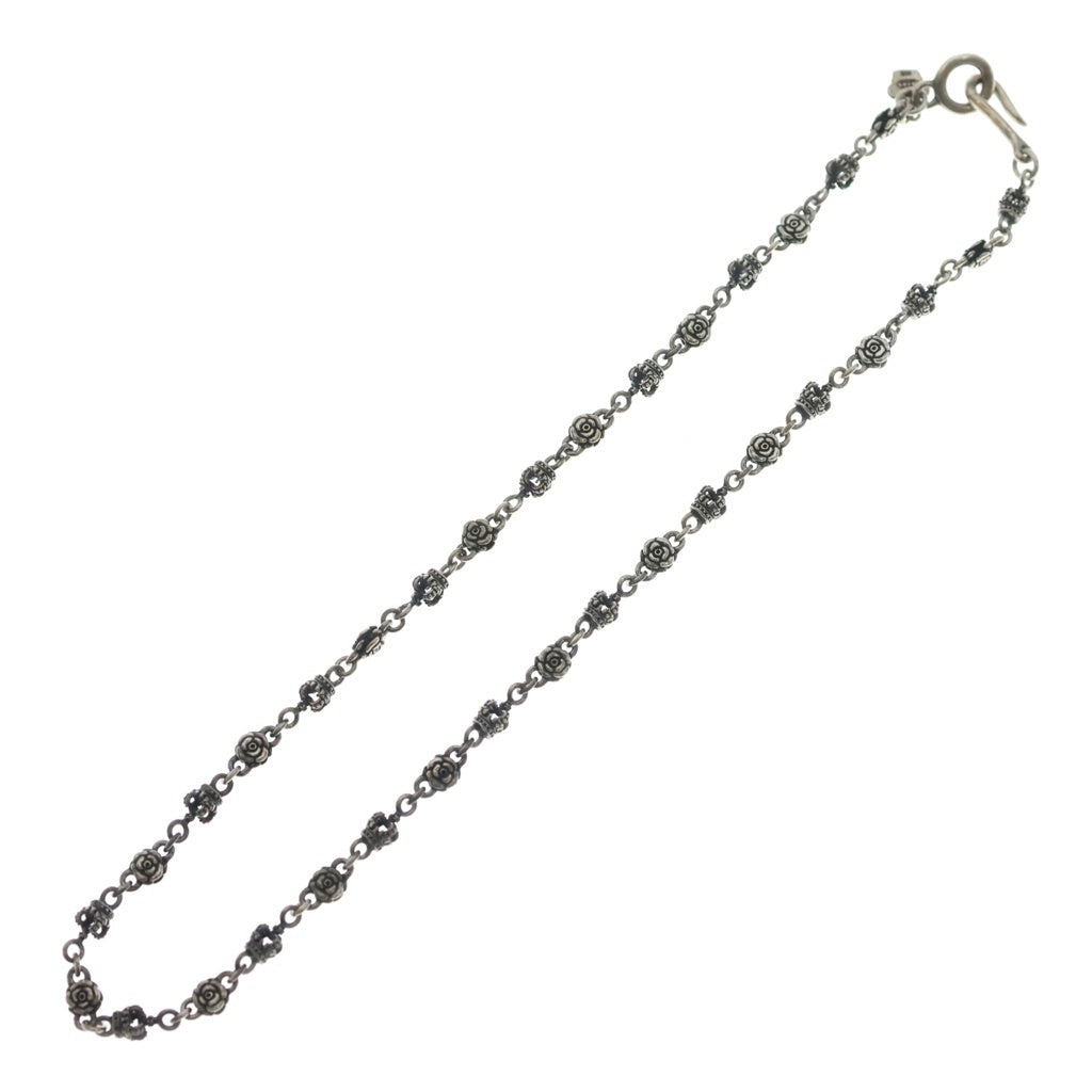 Justin Davis(ジャスティンデイヴィス) WICKED ROSE CHAIN ウィキッド ローズ チェーンネックレス シルバー