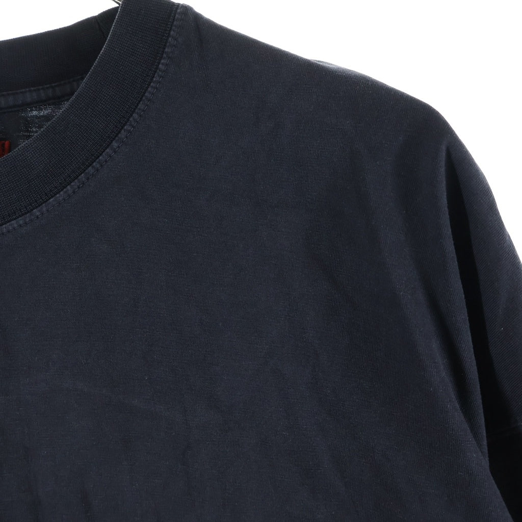 VETEMENTS(ヴェトモン) 23AW World Tour Logo TShirt ワールドツアー ロゴプリント クルーネック半袖Tシャツ ブラック UE54TR430B