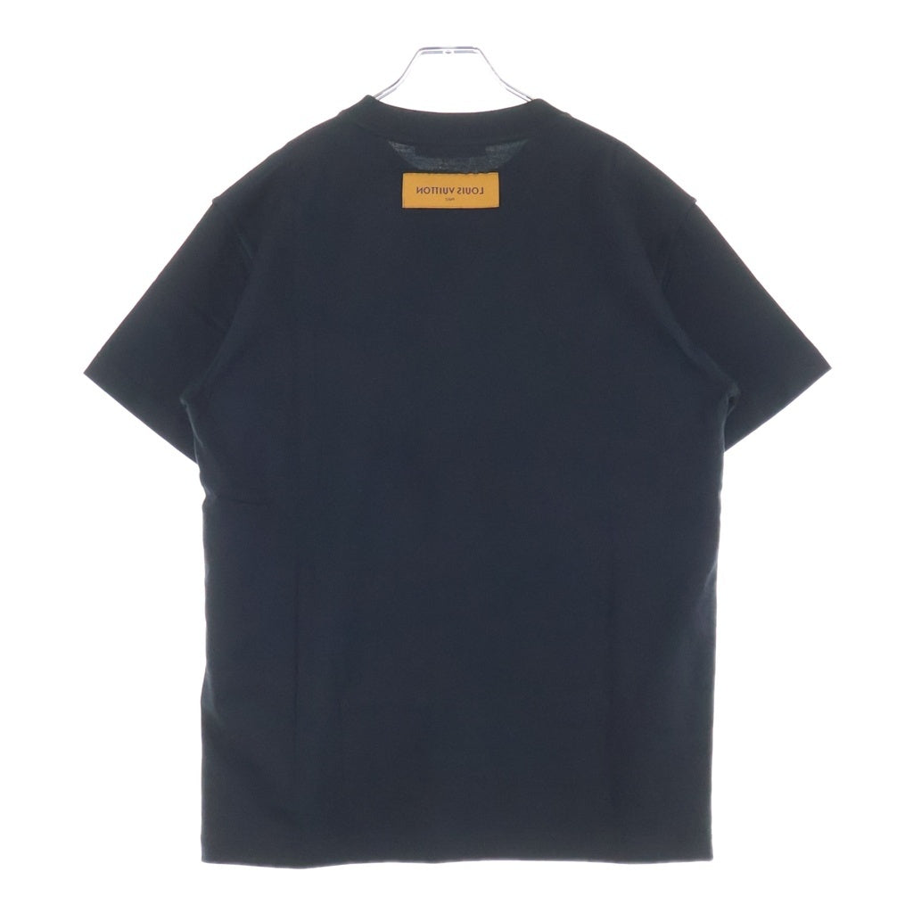 LOUIS VUITTON(ルイヴィトン) 24SS LVエンボスロゴ 半袖クルーネックTシャツ ブラック HNY55W