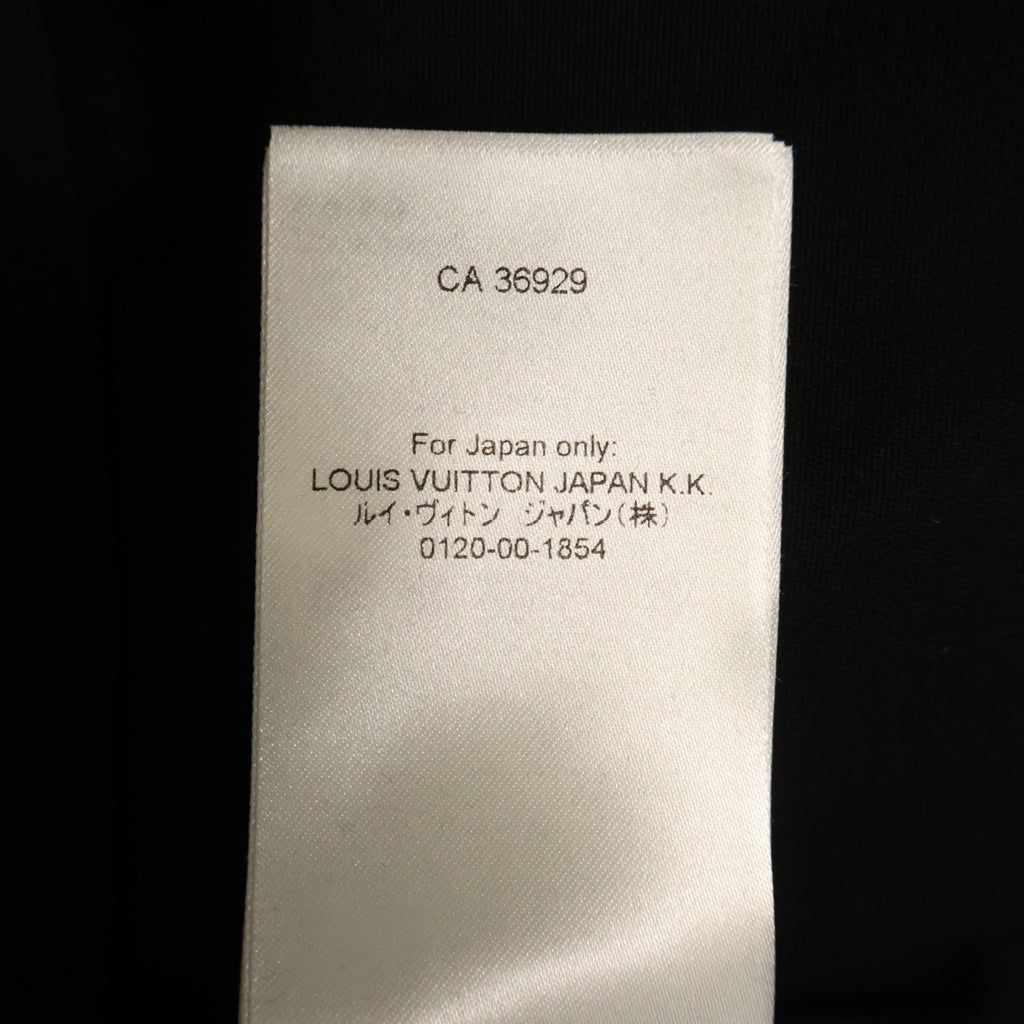 LOUIS VUITTON(ルイヴィトン) 24SS LVエンボスロゴ 半袖クルーネックTシャツ ブラック HNY55W