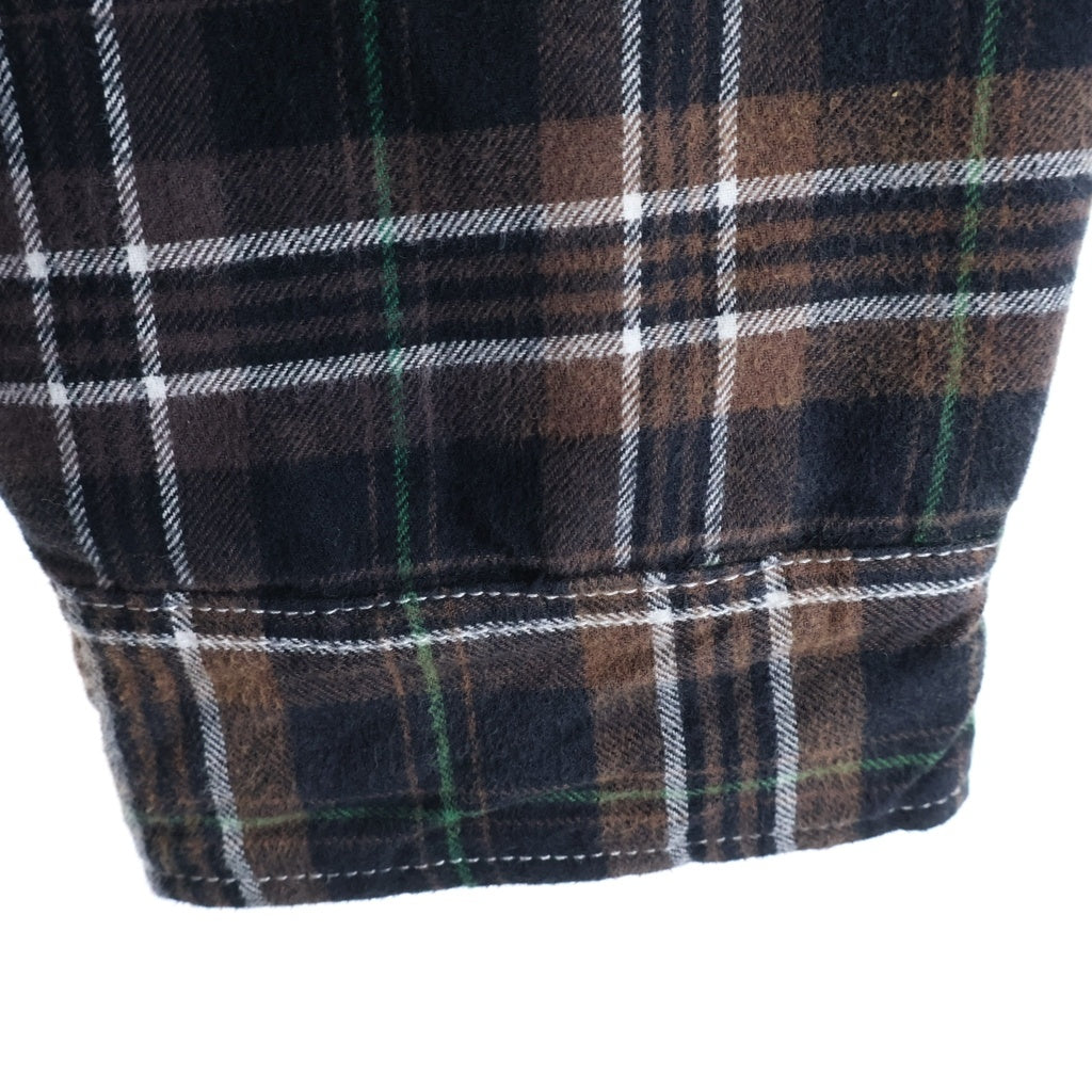 SUPREME(シュプリーム) 25AW ×True Religion Quilted Lined Plaid Flannel Shirt トゥルーレリジョン キルテッド ラインド プレイド フランネルシャツ チェック長袖シャツ ブラウン