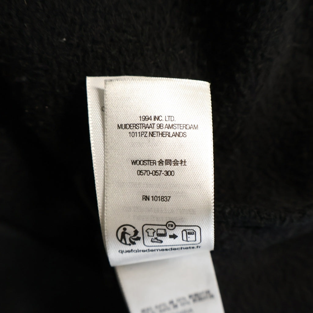 SUPREME(シュプリーム) 24AW State Zip Up Hooded Sweatshirt スケートジップアップフーデッドスウェットシャツ ブラック