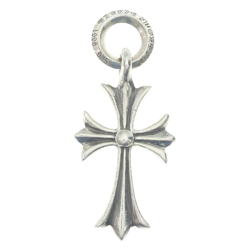 CHROME HEARTS(クロムハーツ) TINY CH CROSS タイニーCHクロス チャーム ネックレストップ シルバー BCA382