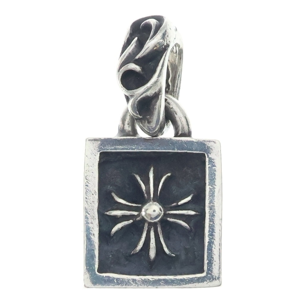CHROME HEARTS(クロムハーツ) OLD FRAMED CH PLUS オールド フレームドCHプラス チャーム ペンダントトップ シルバー