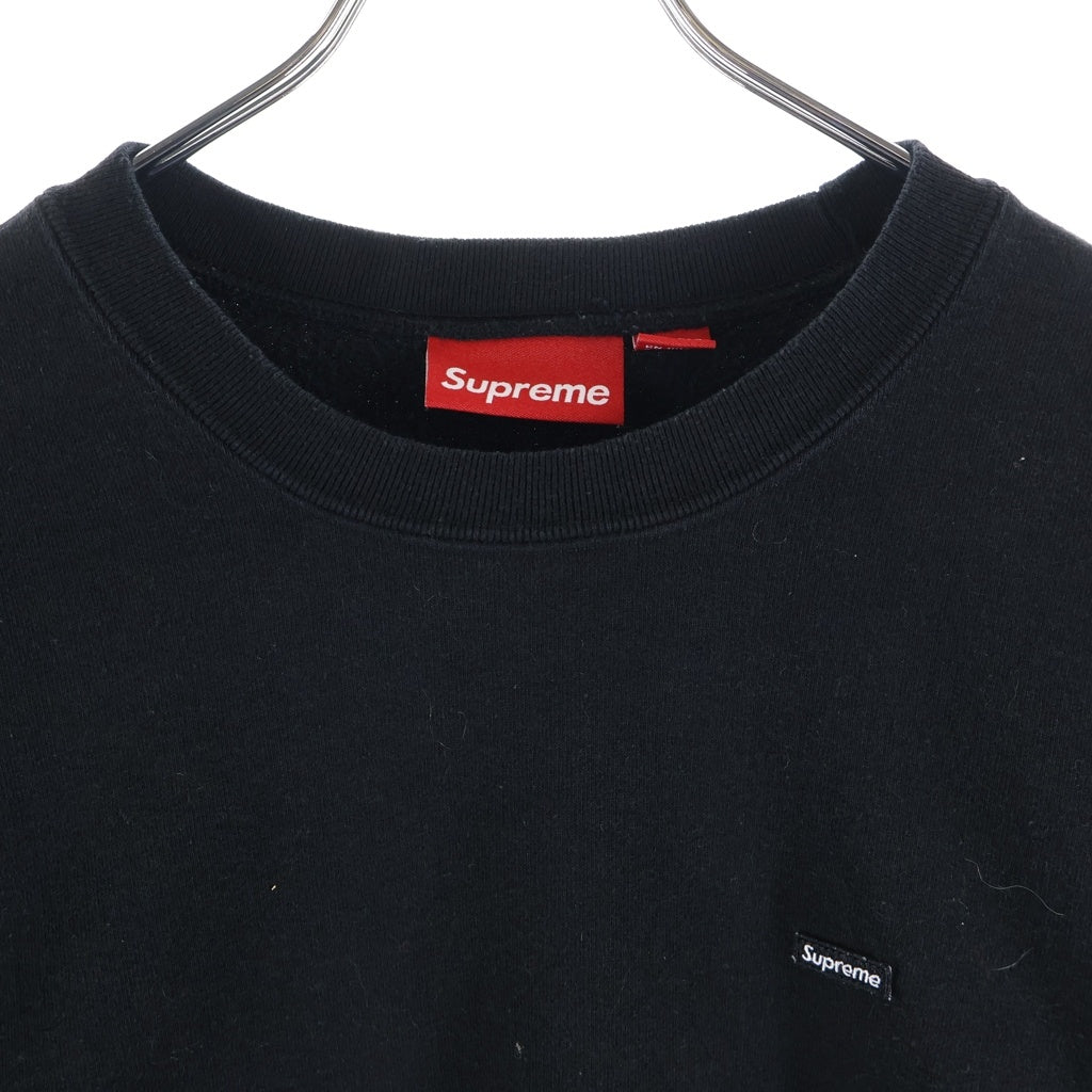 SUPREME(シュプリーム) 22AW Small Box Logo Sweatshirt スモールボックスロゴ クルーネックスウェットトレーナー ブラック