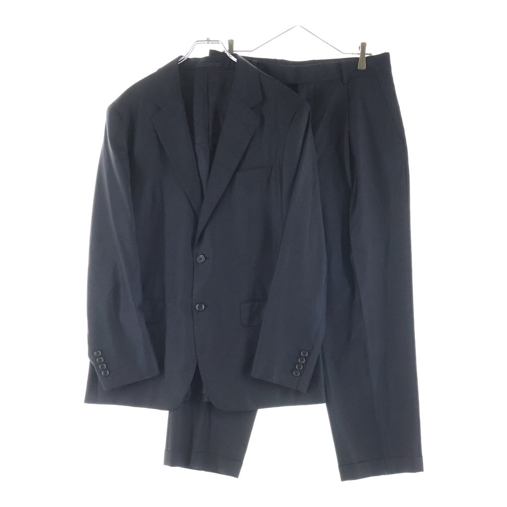 WACKO MARIA(ワコマリア) ×LORO PIANA ロロピアーナ 2Bテーラードジャケット スラックス セットアップスーツ ブラック