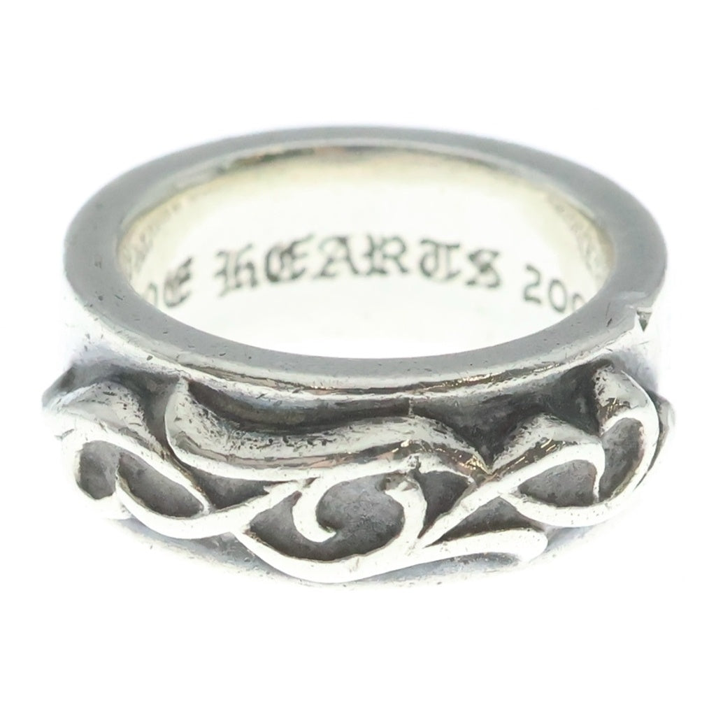 CHROME HEARTS(クロムハーツ) DBL NARROW VINE BAND ダブルナロー ヴァインバンド リング シルバー