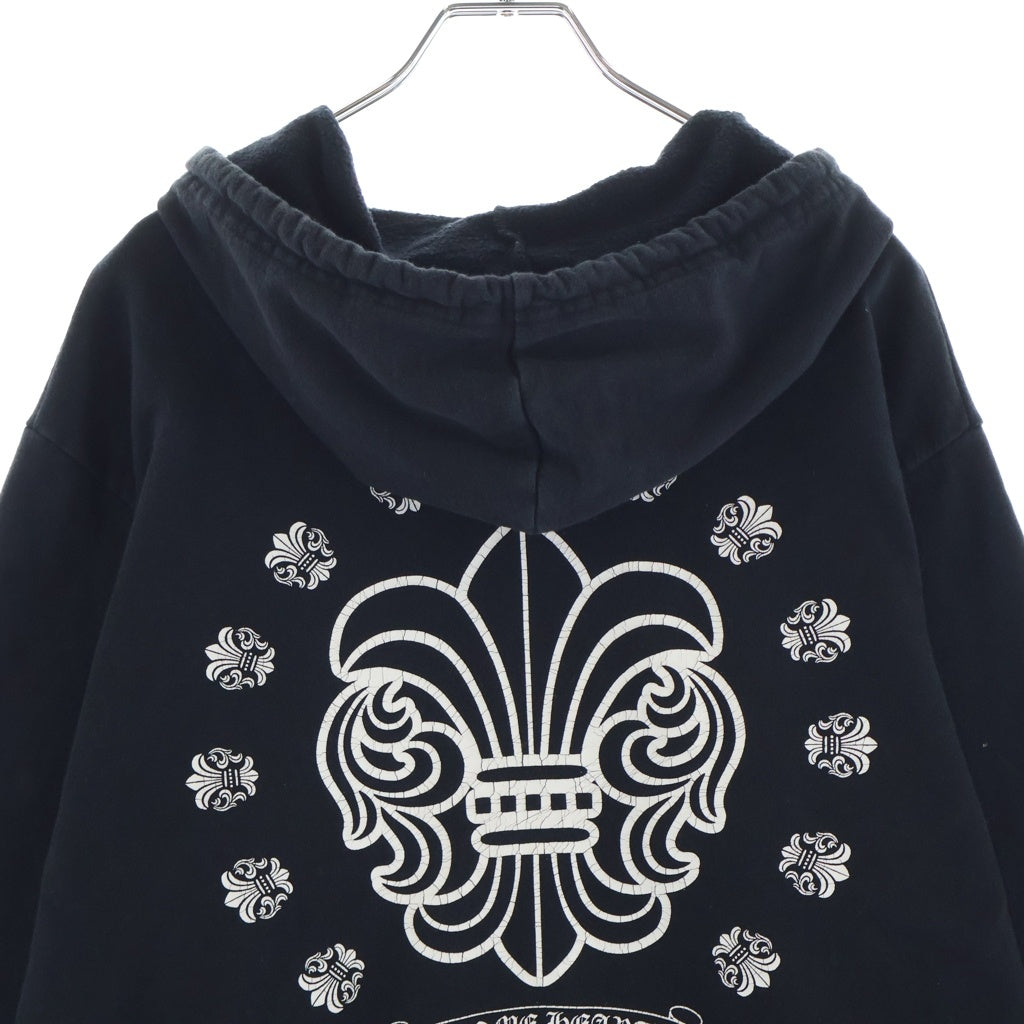 CHROME HEARTS(クロムハーツ) BS FLEUR SWTSHRT HD ZIP BSフレア ジップアップパーカー ブラック