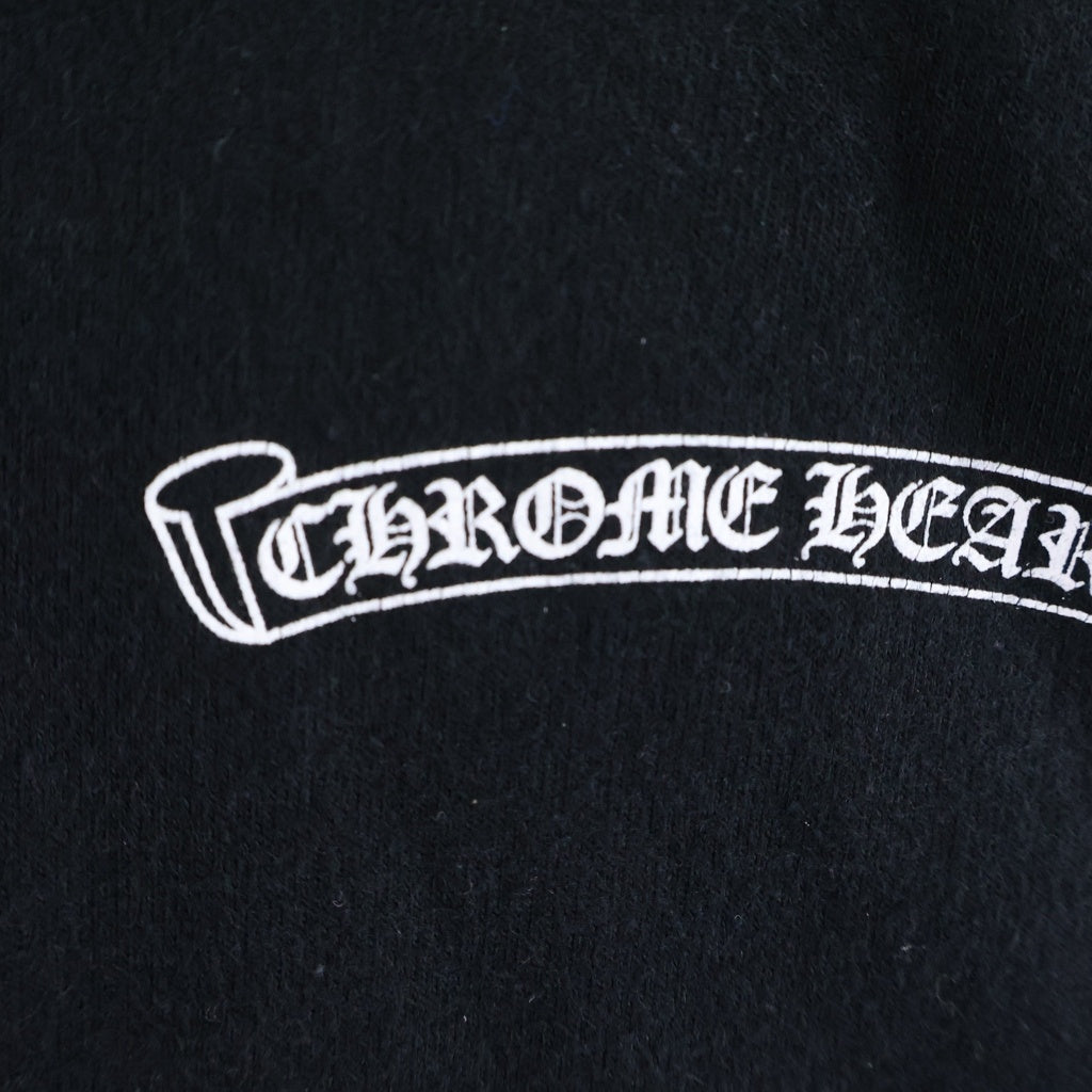 CHROME HEARTS(クロムハーツ) MADE IN HOLLYWOOD SWTSHRT HD ZIP メイドインハリウッド ジップアップパーカー ブラック