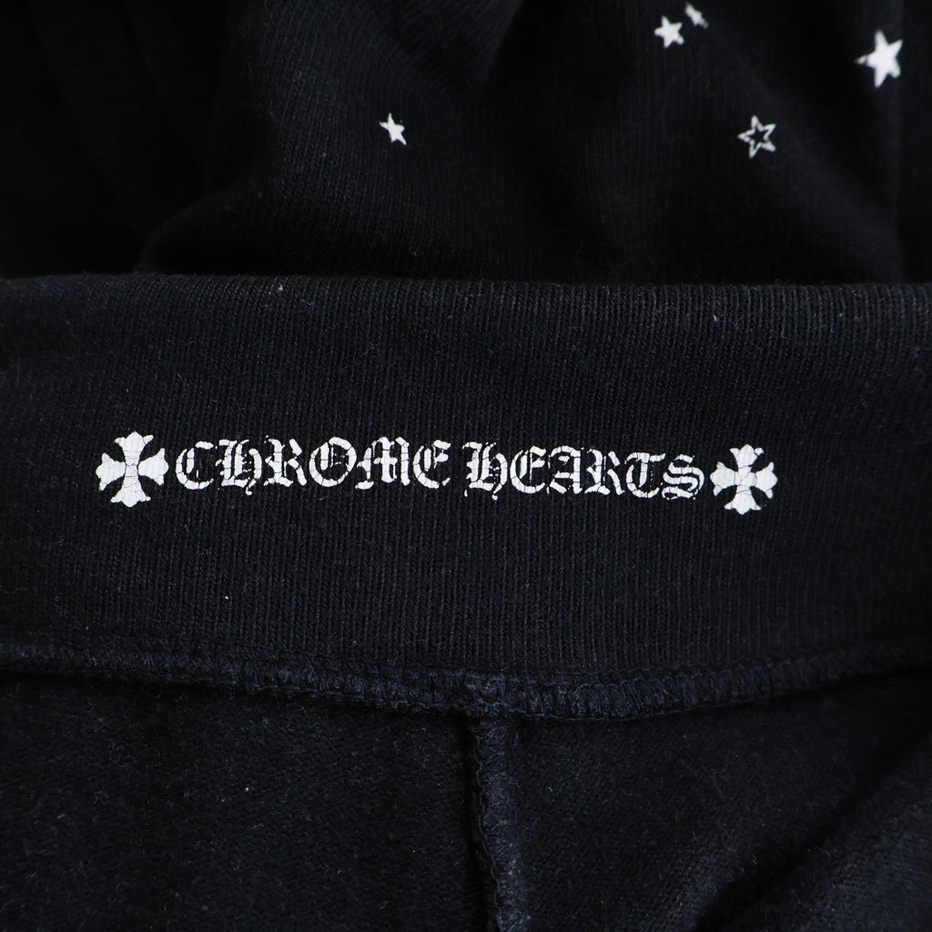 CHROME HEARTS(クロムハーツ) STAR HORSESH SWTPANTS スター ホースシュープリント スウェットパンツ ブラック