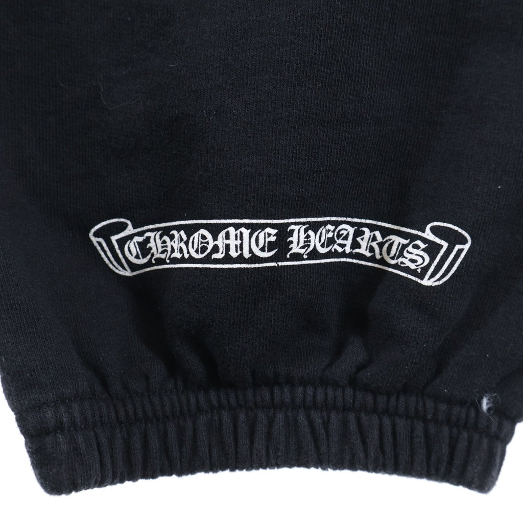 CHROME HEARTS(クロムハーツ) STAR CH CROSS SWTPANTS スターCHクロスプリント スウェットパンツ ブラック