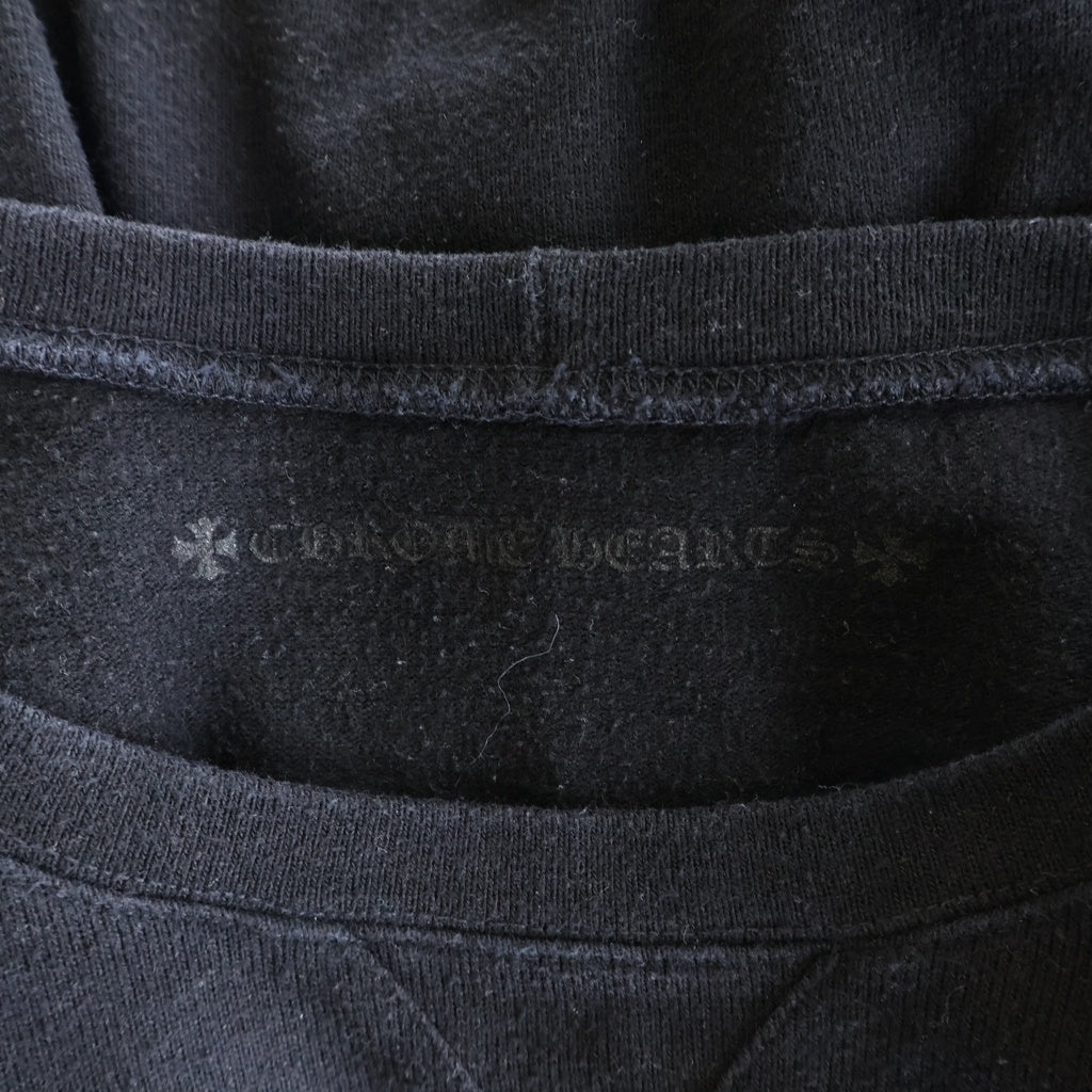 CHROME HEARTS(クロムハーツ) ARCH LOGO SWEAT バックアーチロゴ スウェット トレーナー ブラック レディース