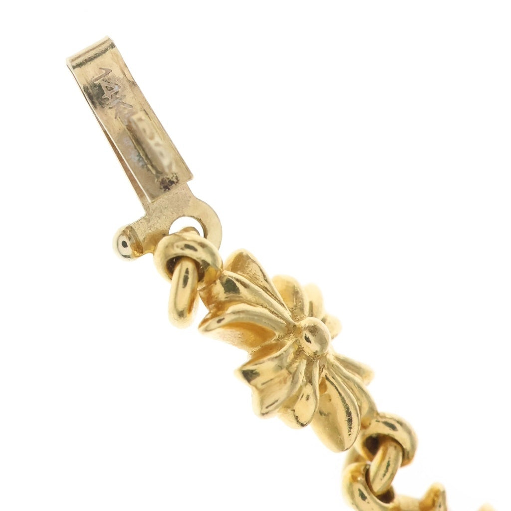 CHROME HEARTS(クロムハーツ) 22K TNY E CH PLS タイニーE CHプラス ブレスレット ゴールド BCA027 レディース