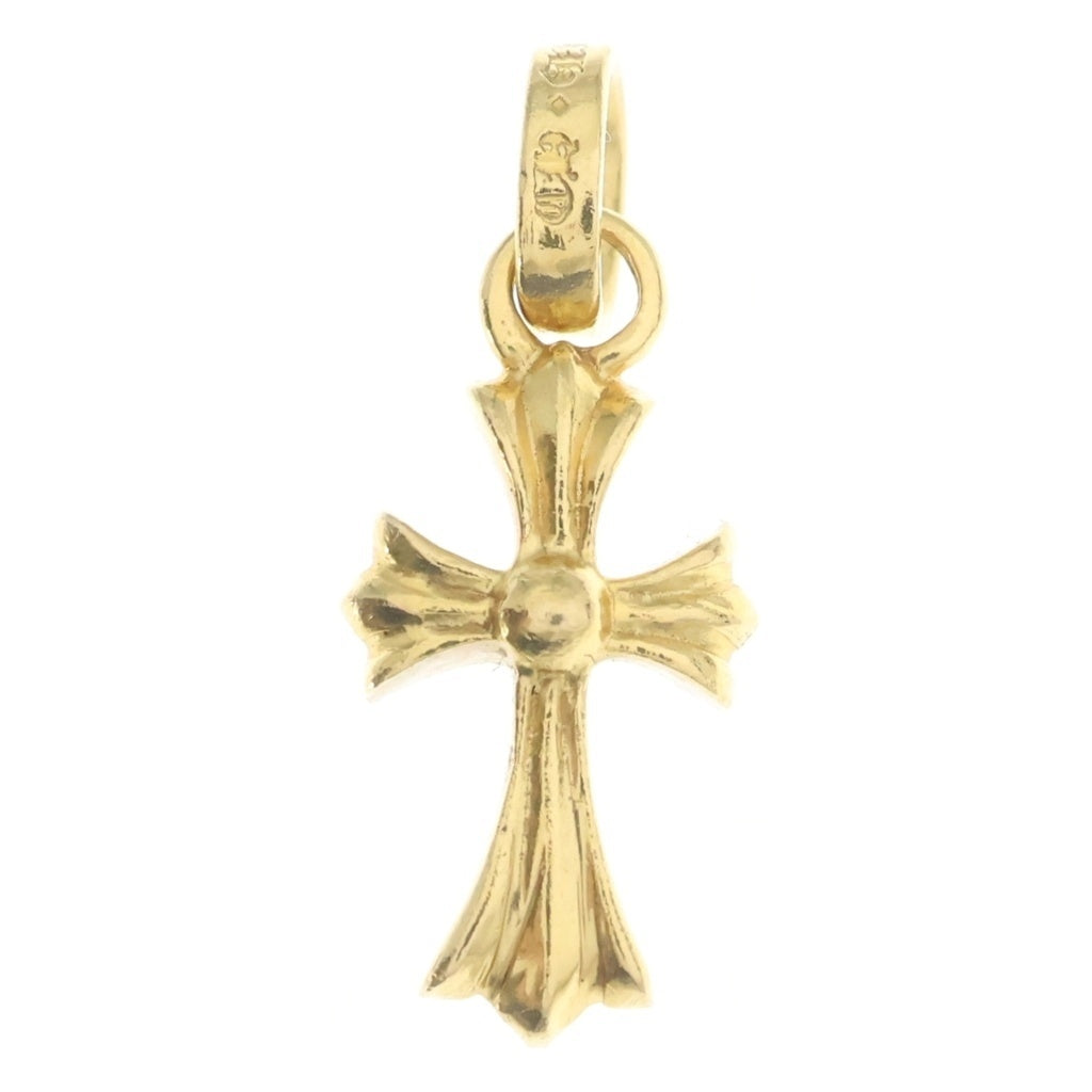 CHROME HEARTS(クロムハーツ) 22K CRS BBYFAT ベイビーファットクロス ペンダントトップ ゴールドBCA037 レディース