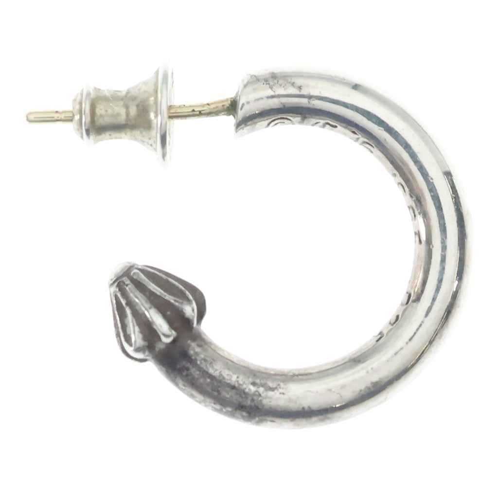 CHROME HEARTS(クロムハーツ) HOOP PLAIN プレーン フープピアス シルバー BCA101