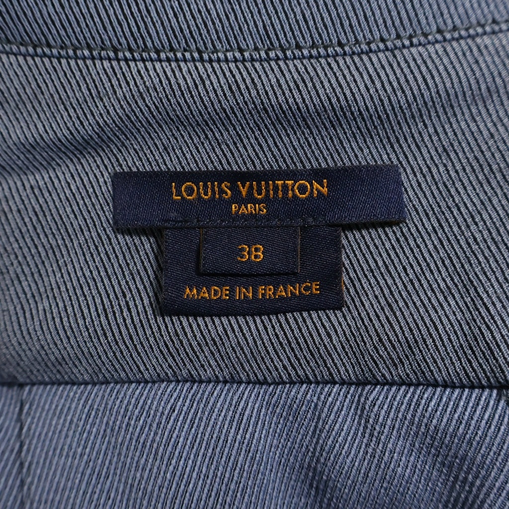 LOUIS VUITTON(ルイヴィトン) パイピングジャンプスーツ ブルー RW1928B RHT FHPX97 レディース