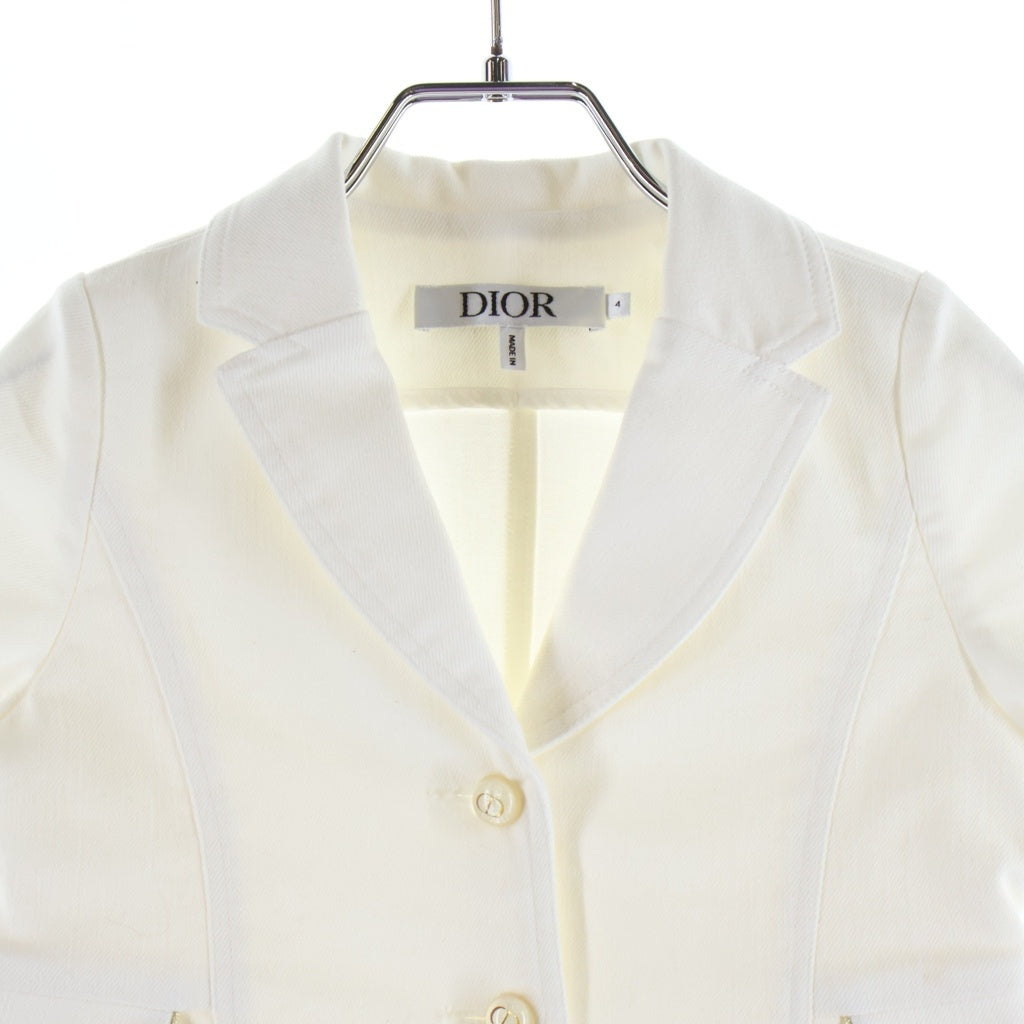 Christian Dior(クリスチャンディオール) Kids White Bar Jacket キッズ ホワイトバージャケット ホワイト 1135913