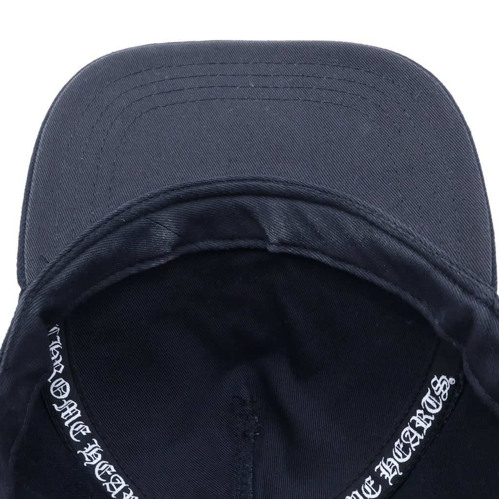 CHROME HEARTS(クロムハーツ) トラッカーキャップ ヴァインダガー スクロール 帽子 ブラック/オレンジ レディース