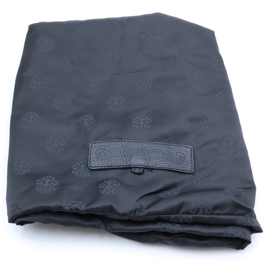 CHROME HEARTS(クロムハーツ) GYM MD ジムバッグ 現行型CHチャーム付きスモールレザーハンドバッグ ブラック
