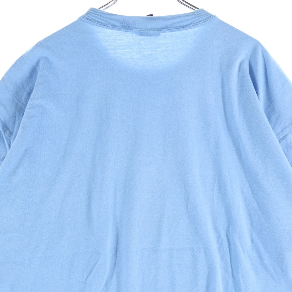 STUSSY(ステューシー) 90S OLD VINTAGE ジャズマン シャドーマン 半袖Tシャツ 紺タグ ブルー