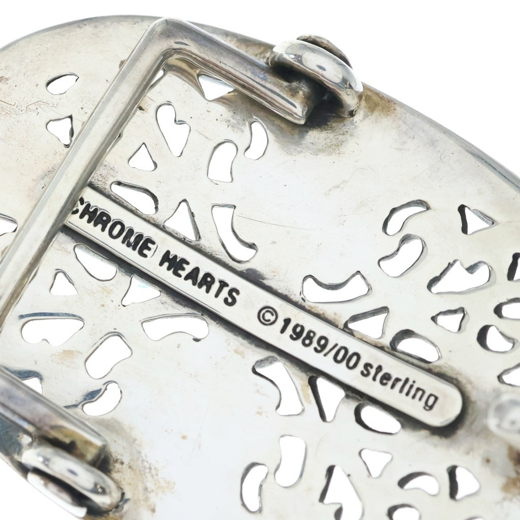 CHROME HEARTS(クロムハーツ) OVAL CROSS STRAP1.5クラシックオーバルクロスバックル シルバー BCA359